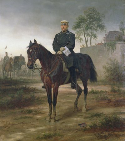 Bismarck vor Paris, 1873 von Wilhelm Camphausen